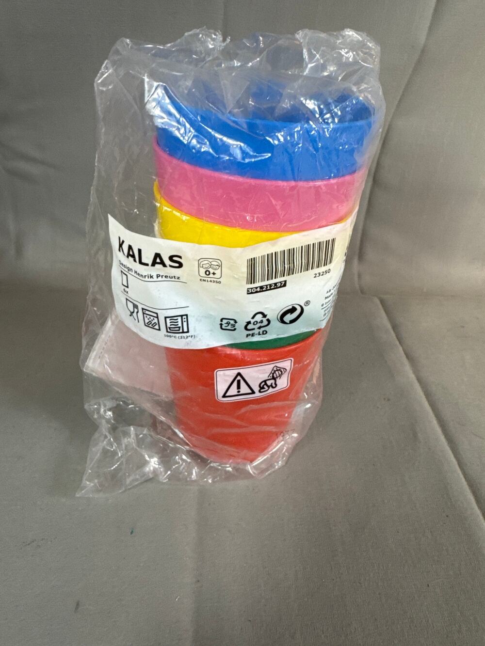 KALAS IKEA cups NEW 6 -3.5”